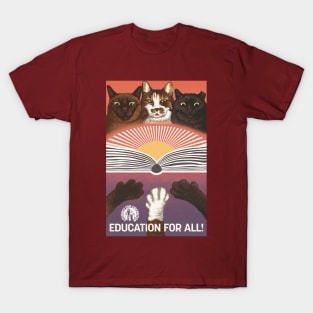 Sovcat - Education For All T-Shirt